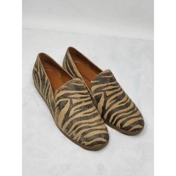 Lucky Brand Women's Brazio Loafer Suede Brown 9M - Picture 1 of 9